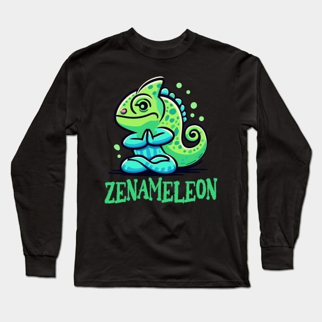 Chameleon Lover Long Sleeve T-Shirt by Outrageous Flavors